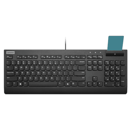 Lenovo Smartcard II | Keyboard | Wired | Estonian | Plunger type switch | Black – nuotrauka 1