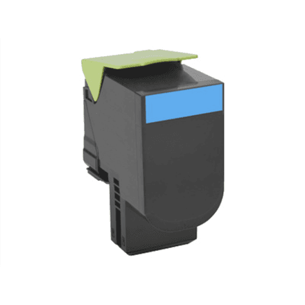 Lexmark 80C2SC0 | 802SCE Cyan Standard Yield Corporate Cartridge (2k) | Cartridge | Cyan – nuotrauka 1