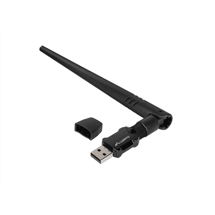 Lanberg USB Adapter Wireless Network Card NC-0900-WIE USB 2.0 Dual Band AX900 1X EXT Antenna – image 1
