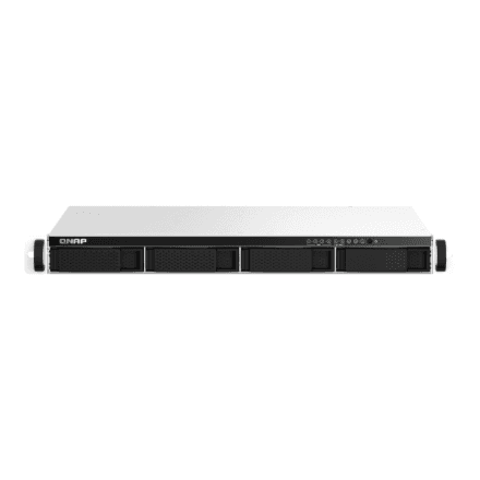 QNAP 1U Short Depth Rackmount 2.5GbE NAS · TS-464eU-8G · Intel Celeron – image 1