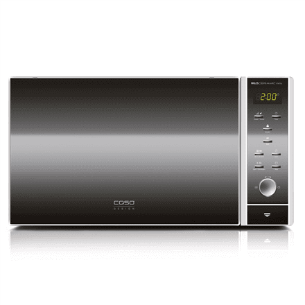 Caso | Microwave oven with Grill | MG 25 | Free standing | 900 W | Grill | Silver/Black – image 1