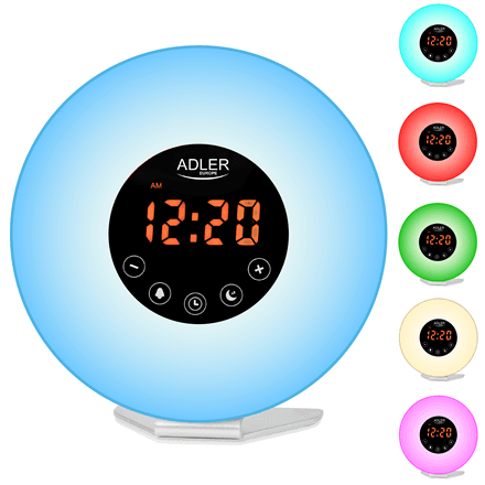 Adler Wake-Up Light Alarm Clock | AD 1916 – nuotrauka 1