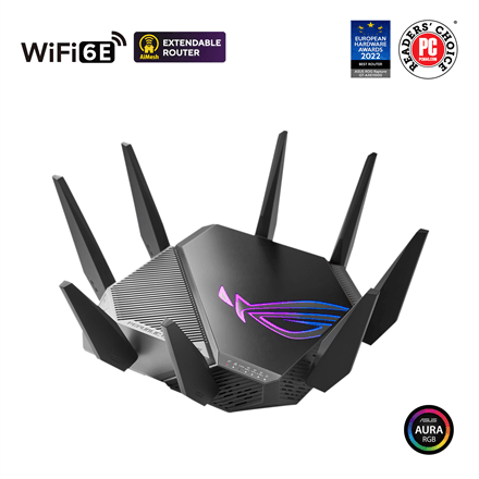 Asus Wi-Fi 6 Tri-Band Gigabit Gaming Router – image 1