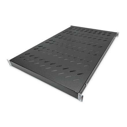 Digitus Shelf with Variable Rails for Fixed Mounting in 483 mm (19") Cabinets | DN-97649 – image 1