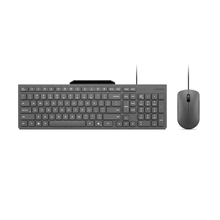 Lenovo 310 USB-A Wired Combo US English · Keyboard and Mouse Set · Wired – nuotrauka 1