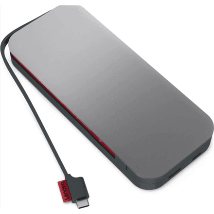 Lenovo | Laptop Power Bank | Go G0A3LG2WWW | 20000 mAh | 390 g | Storm Grey – image 1