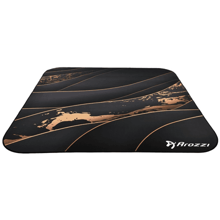 Arozzi Zona Square Floor Pad | Black/Gold – image 1