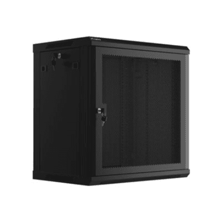 Lanberg Rack cabinet 19" wall-mount 12U/600x450 with perforated door (flat pack) – nuotrauka 1