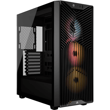 Corsair PC Case | 3200D RS | Black | Mid-Tower – nuotrauka 1
