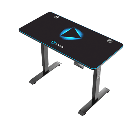 Onex | Gaming desk | GDE1200SH | Black/Blue – nuotrauka 1