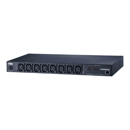 Aten | 10A 8-Outlet 1U Metered&Switched eco PDU | PE6108G – image 1