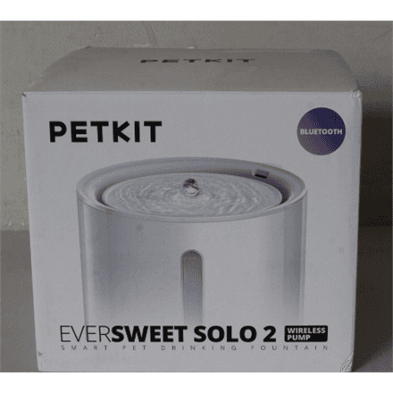 SALE OUT. Petkit P4114 (CT-W2) Eversweet Solo 2 Fountain, White · PETKIT · Smart Pet Drinking Fountain – nuotrauka 1
