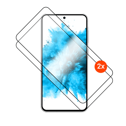 FIXED Full Cover 2,5D Tempered Glass with applicator for Samsung Galaxy A57 5G, 2 pcs, black · Fixed Full Cover 2.5D · Screen protector – nuotrauka 1