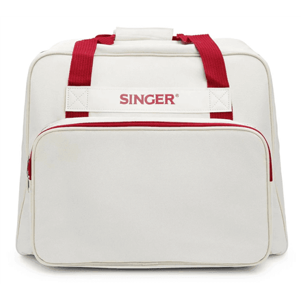 Singer Universal Carry Case, 25010000204 | Cream/Red – nuotrauka 1