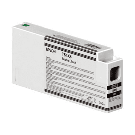 Epson Singlepack T54X80N UltraChrome HDX/HD 350ml Matte Black · Epson C13T54X80N · Epson T54X8 - matte black - original - ink cartridge – image 1