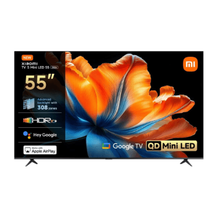 Xiaomi | S Mini LED 2026 | 55 | Smart TV | Google TV | 4K UHD | Dark Grey – nuotrauka 1