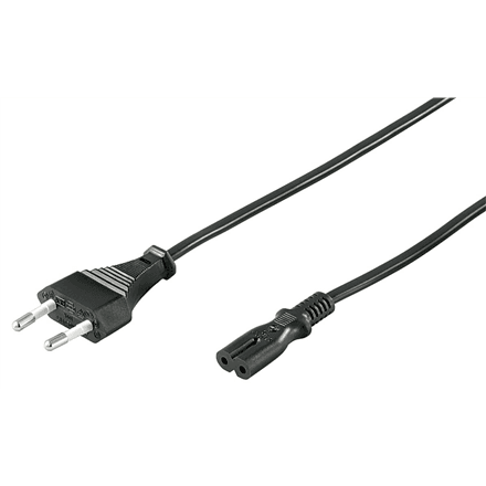 Goobay | Euro connection cord | Black – image 1