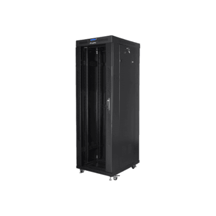 Lanberg Rack cabinet 19" free-standing 37U/800x1000 (flat pack) with glass door, LCD – image 1