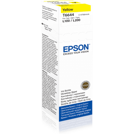 Epson T6644 Ink bottle 70ml | Ink Cartridge | Yellow – nuotrauka 1