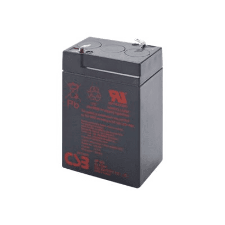 CSB Battery Battery 6V 4.5Ah F1 Pb | GP645 – nuotrauka 1