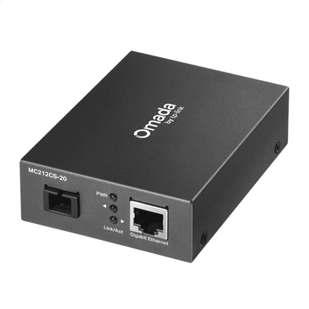 TP-LINK | Omada Gigabit WDM Media Converter | MC212CS-20 – nuotrauka 1