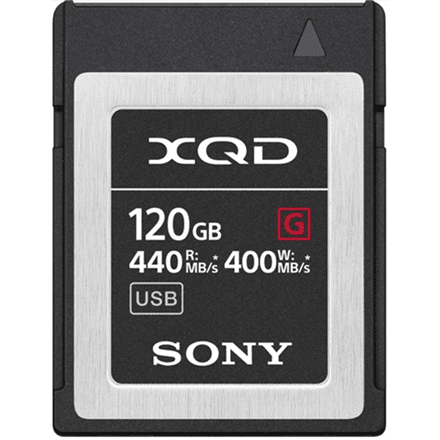 Sony | G Series XQD Memory Card | 120 GB | XQD – image 1