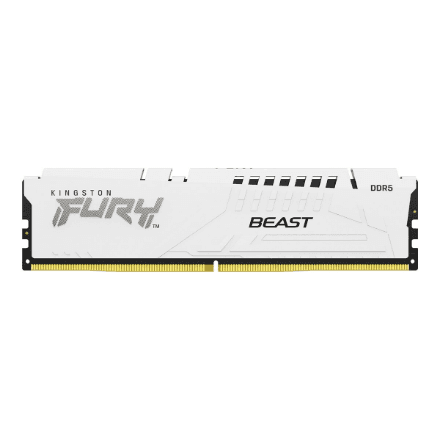 Kingston KF564C32BWE-16 16GB 6400MT/s DDR5 CL32 DIMM FURY Beast White EXPO | Kingston – image 1