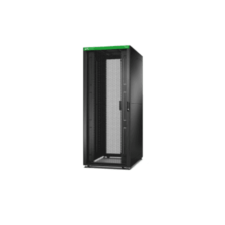 APC Easy Rack 800mm/42U/1100mm with Roof, Side panel,castors,feet and 4 Brackets, No Bottom, black | Schneider Electric – image 1