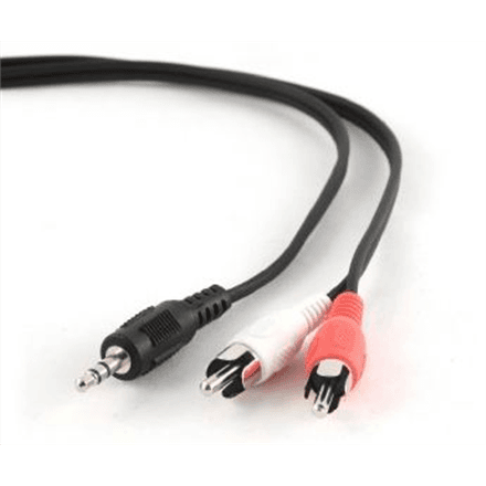 Cablexpert | 2.5m, 3.5mm/2xRCA, M/M | 3.5mm | 2 x RCA – image 1
