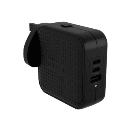Hyper HyperJuice 70W USB-C GaN Travel Charger (3C+1A) - Black | Hyper – nuotrauka 1
