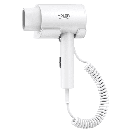 Adler Wall-Mount Hair Dryer | AD 2285 | 2000 W | Number of temperature settings 3 | White – nuotrauka 1