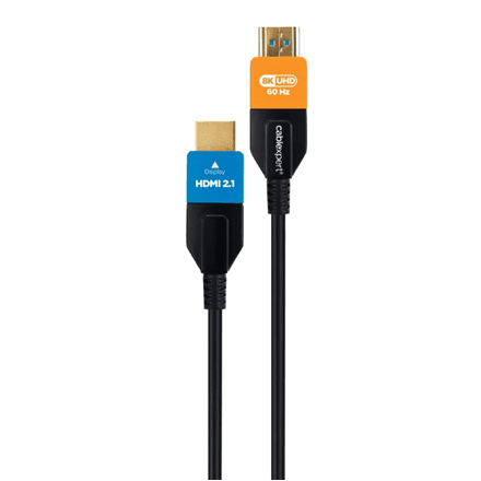 Cablexpert Active Optical (AOC) Ultra High speed HDMI cable with Ethernet AOC Series, 5 m | CC-HDMI8K-AOC-5M – nuotrauka 1
