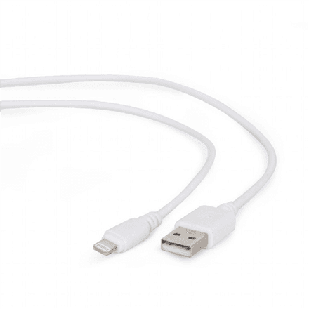 Cablexpert | 8-pin sync and charging cable, white, 1 m – nuotrauka 1