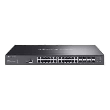 TP-LINK SX3832 Omada 24-Port 10GBASE-T L2+ Managed Switch with 8 10GE SFP+ Slots | TP-LINK – nuotrauka 1