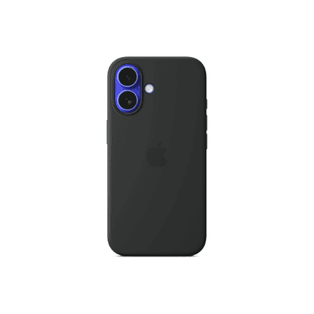 Apple Case with MagSafe | Apple | iPhone 16 | Silicone | Black – nuotrauka 1