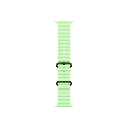 Apple | 49mm Neon Green Ocean Band - Black Titanium Finish – nuotrauka 1