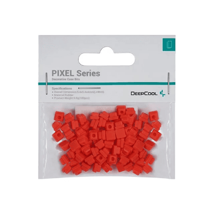 Deepcool Decorative Case Bits | PIXEL | Red – nuotrauka 1