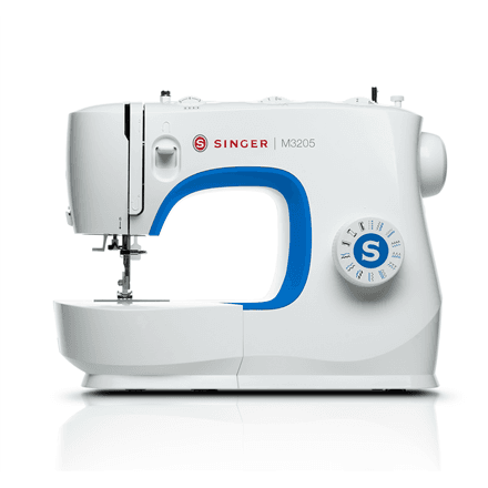 Singer | Sewing Machine | M3205 | Number of stitches 23 | Number of buttonholes 1 | White – image 1