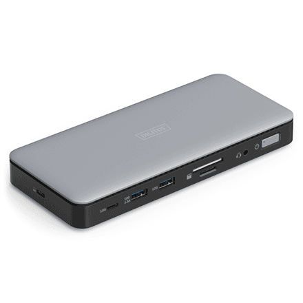 Digitus USB-C Docking Station, 11-port | DA-70917 | HDMI ports quantity 2 | Ethernet LAN – image 1