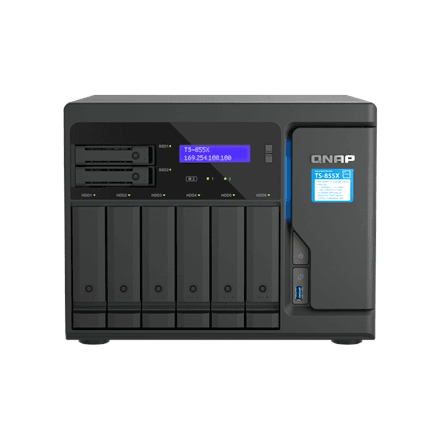QNAP 8-Bay desktop NAS – image 1