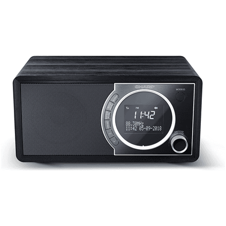 Sharp DR-450(BK) Digital Radio, FM/DAB/DAB+, Bluetooth 4.2, Alarm function, Midnight Black · Sharp · Digital Radio – image 1