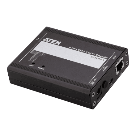 Aten | Extender | UCE32100 4-Port USB 2.0 CAT 5 (up to 100m) – nuotrauka 1