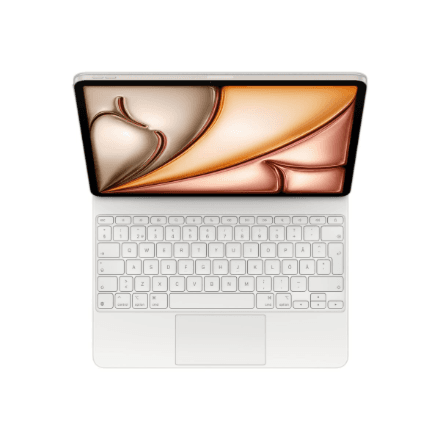 Apple Magic Keyboard for iPad Air 13-inch (M3) - Swedish - White | Apple – nuotrauka 1