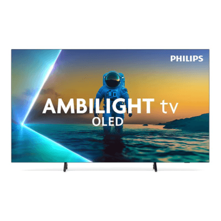 Philips OLED 4K Ambilight TV | 77OLED820/12 | 77 | Smart TV | Google TV | UHD | Grey – nuotrauka 1
