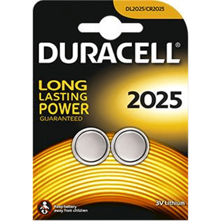 Duracell | Button Cells | DL2025 | Lithium | 2 pc(s) – image 1