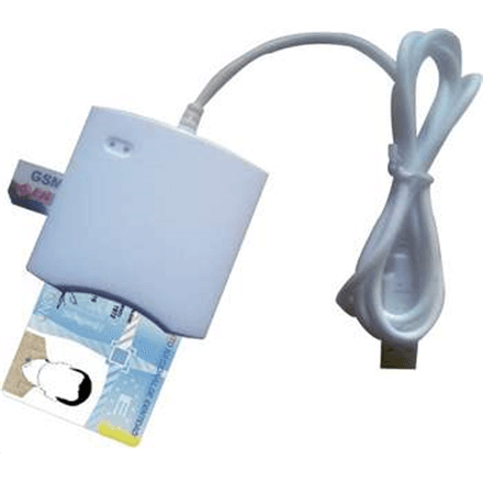 Transcend | SMART CARD READER USB PC/SC N68 White – image 1