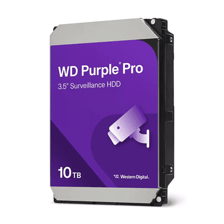 Western Digital Smart Video Hard Drive | Purple Pro Surveillance | 7200 RPM | 10000 GB – image 1