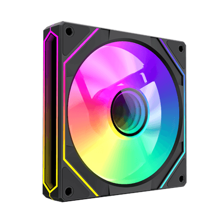 Gamemax Case Fan | FN12A-S8I | Black – nuotrauka 1