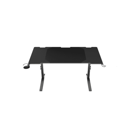Genesis | Modular Gaming Desk | Holm 140 RGB | Anthracite Black – image 1