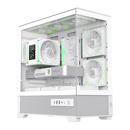 Gamemax Case | VISTA 2 MW | M-ATX – nuotrauka 1